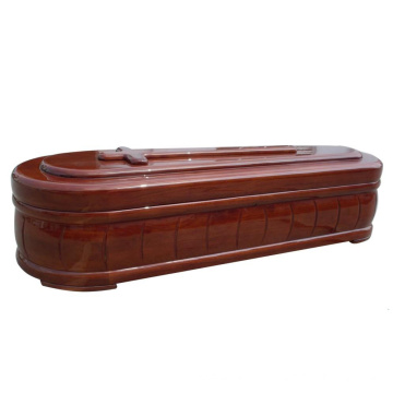 Caixão de madeira de estilo europeu & caixão /Funeral produtos (R008)